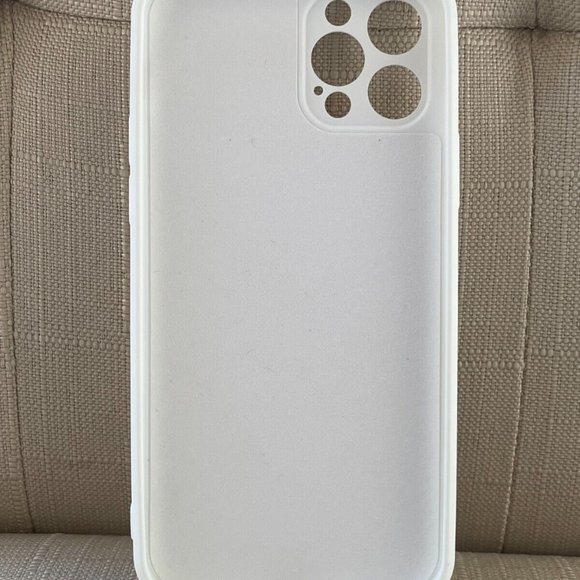 Fitted Back Case for iPhone White Case Rubber iPhone Pro Max 12 Unbranded - Picture 4 of 9